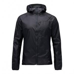 NEW BLACK DIAMOND women's distance wind shell jacket in black